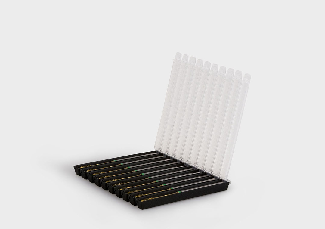 Packaging solution SlimPack SplitPack: a multiple packaging system with individual detachable units.